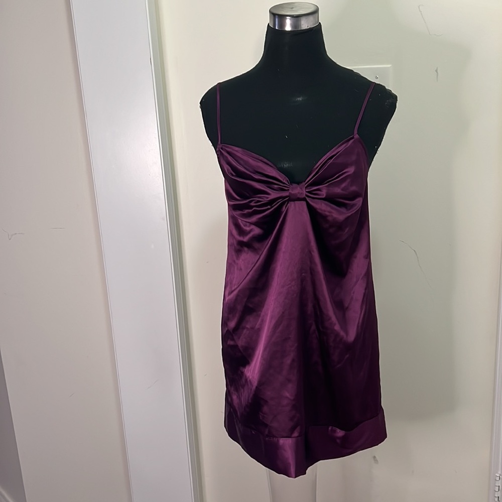 Pink Victoria’s Secret Lingerie Y2k Slip Satin Dress Size Medium